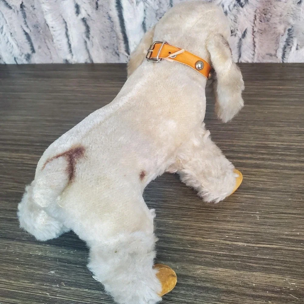 Vintage 40's early 50's Plush Mohair Cocker Spaniel 10